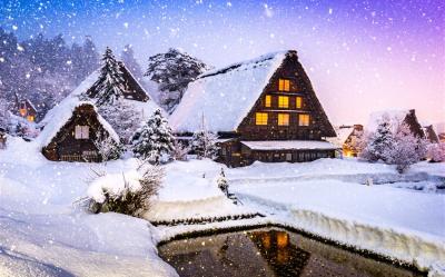 北陸旅遊｜北陸戲雪～夢幻童話合掌村‧兼六園‧庄川遊船‧新穗高纜車‧東茶屋街‧溫泉美食饗宴五日｜奥飛騨燒岳｜高雄來回