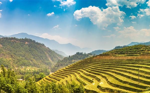 越南旅遊｜北越.雲霧仙境沙壩山城.絕美梯田.番西邦纜車.天空步道.下龍灣IRIS豪華日遊船六日｜台中出發