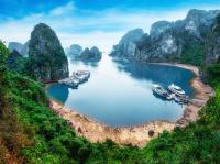 越南旅遊｜北越.世界級奇觀下龍灣.文化與自然雙魅力陸龍灣.安子山景觀纜車六日｜升等1晚五星.台中出發