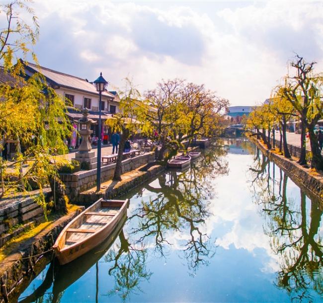 春櫻出清松山四國｜龜老山瞭望台.千光寺公園.白璧之町倉敷美觀.旭川櫻花道.內子町散策.金刀比羅宮.道後溫泉五日