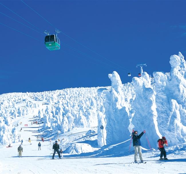 【主題旅遊】FUN_SKI滑雪趣山形藏王．驚豔樹冰滑雪五日遊(機票自理)