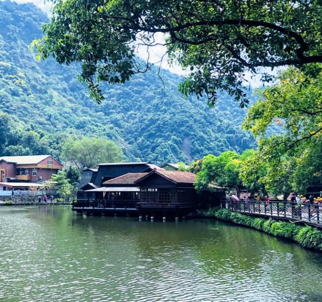 南投｜秋賞｜日月潭遊湖賞美景.山頂玻璃屋私房菜.日式庭園－鳥居食堂.車埕老街.楓樺台一渡假村二日｜高雄台南