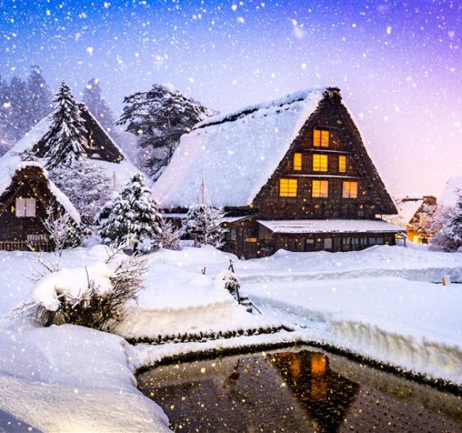 北陸旅遊｜北陸戲雪～夢幻童話合掌村‧兼六園‧庄川遊船‧新穗高纜車‧東茶屋街‧溫泉美食饗宴五日｜奥飛騨燒岳｜高雄來回