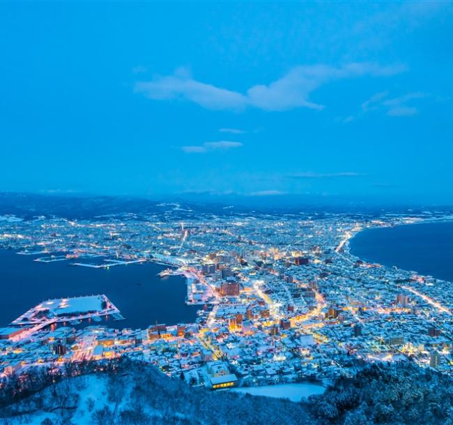 過年折3,000｜冬季北海道.雪上活動.函館夜景.企鵝遊行.洞爺湖.小樽.活蟹饗宴美食五日｜保住四晚溫泉