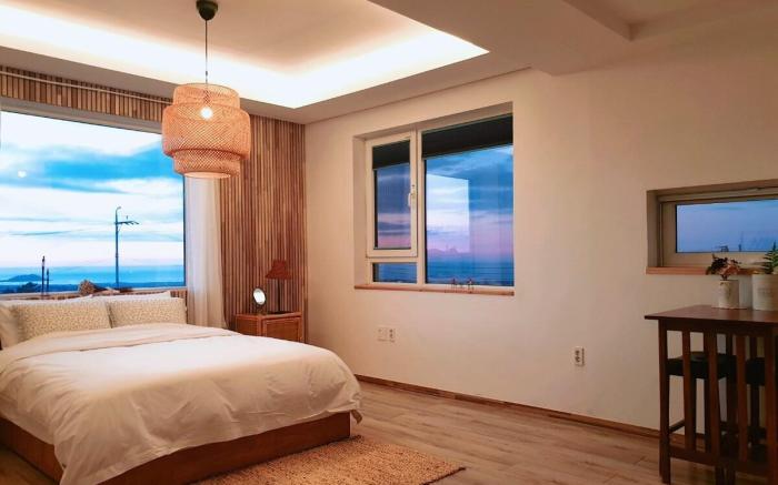 C#3 Aewol Resort Atmosphere View Best Full Window Corner View Ocean View