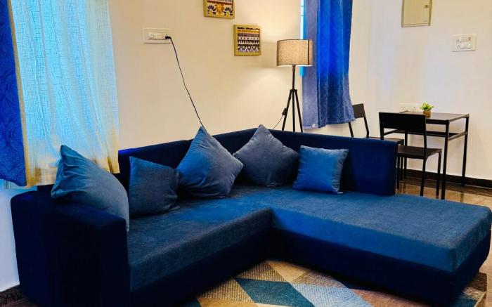 Cozy 2BHK flat with Hill view