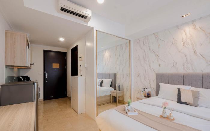 Best Location Studio Menteng Park Apt By Travelio