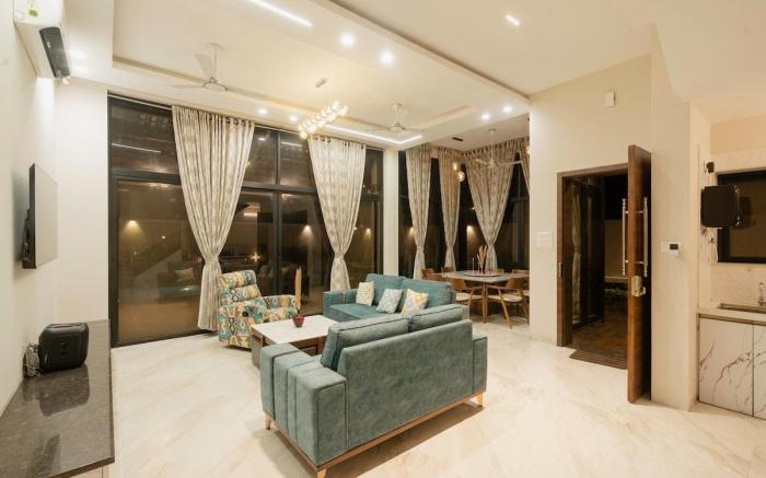 Aaramghar Stays - 4BR Pool Villa Serene II