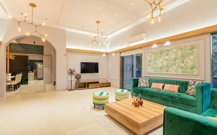 4BHK Cozy Villa with Temperature Control Pvt Pool