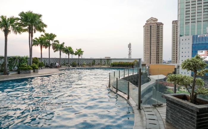 Homey Combined 3BR @GP Plaza Apt By Travelio