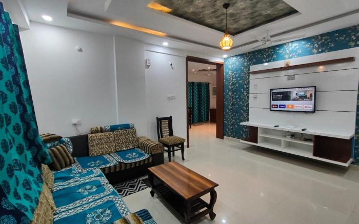 Cozy 3BHK Stay | Near US Consulate | Nallagandla