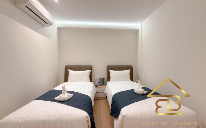 Private Twin Room + Bathroom @ Ipoh Town TV&Wifi