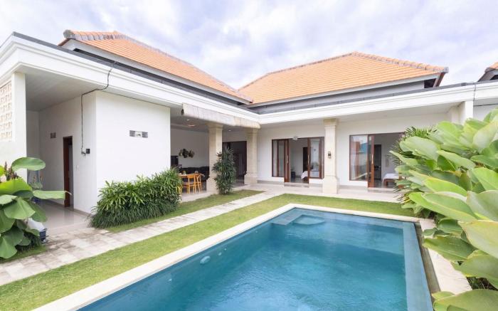 Villa 3ROOM 1POOL in canggu, 7 min to beach