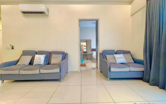 21·Ong Kim Wee Melaka/3BR 6Pax/FreeWiFi/Balcony