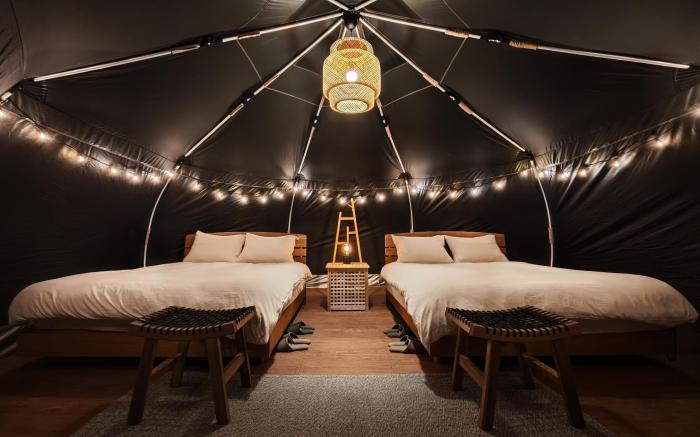 Camping & BNB in mountain and forest