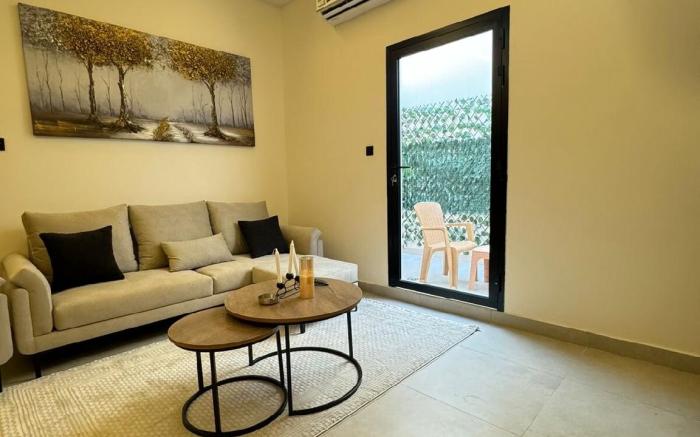 A quiet studio in Al-Aqeeq with a modern design
