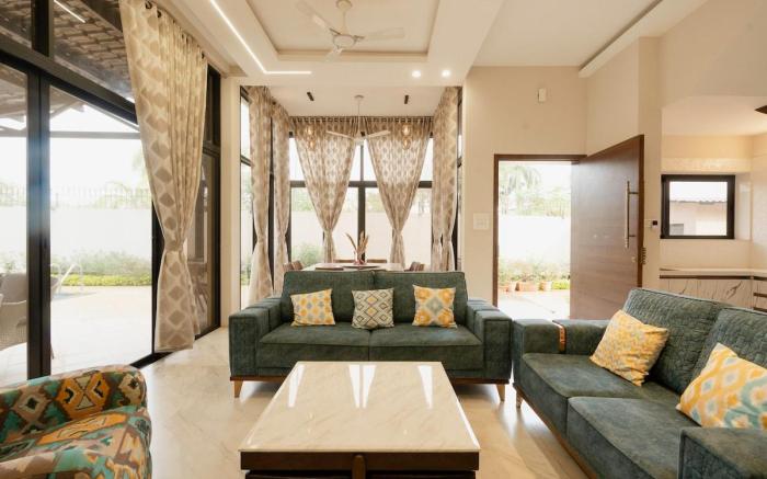 Aaramghar Stays - 4BR Pool Villa Serene II