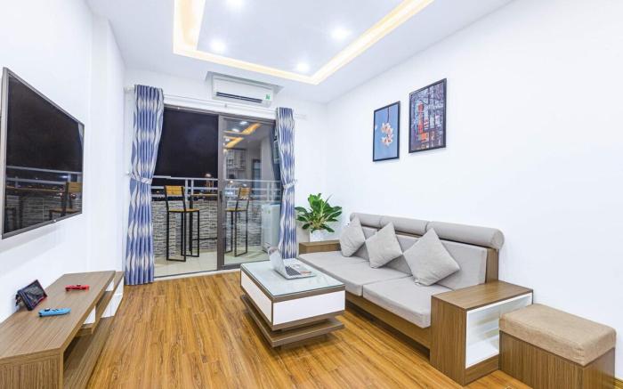 Nice view My An beach and city/next to walking st