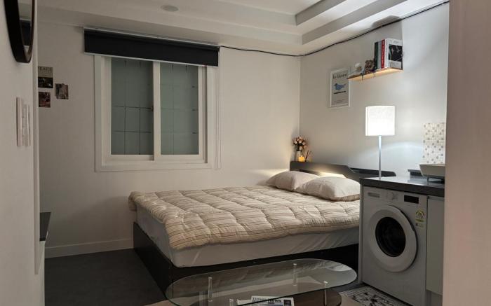 a머니스테이대구팔공산점212호 top/ 최대5인가능/무료주차1-2대/객실리모델링/방1화1