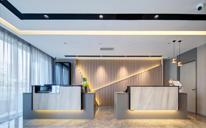 Home Inn Style Linfen Xiangfen Landscape Bridge Longshan Road County Government