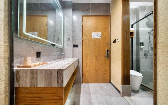 Qi Yue Hotel Shanghai Daning International Yan Chang Road Subway Station
