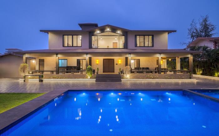 SaffronStays Palmora | 7BHK Pool Villa Lonavala