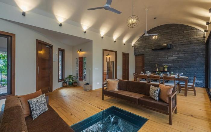 SaffronStays Yahvi, 2BHK Pawna Lakeview Villa