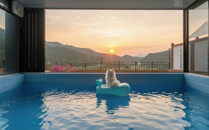 Gapyeong Manwol Aegyeon Pool Glamping