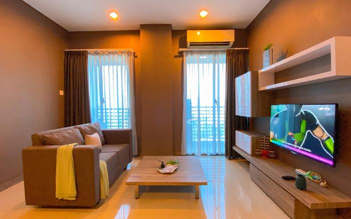 Homey Combined 3BR @GP Plaza Apt By Travelio