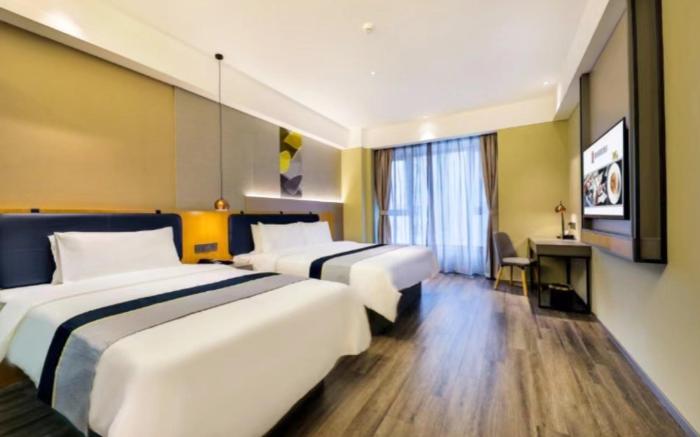 Home Inn Style Yingkou Bayuquan Wanlong Commercial Building Port Center