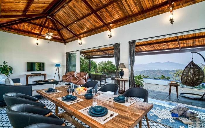 SaffronStays Blissfort 5BHK Pool with Scenic Views