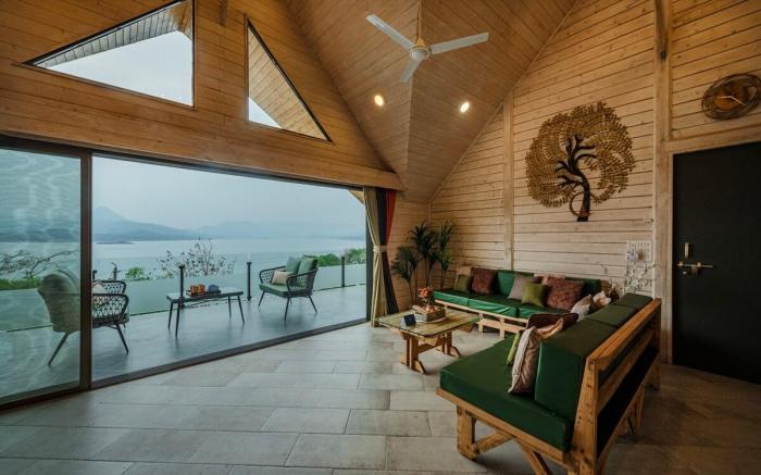 SaffronStays Shambhala Bhodi Lakefront Retreat